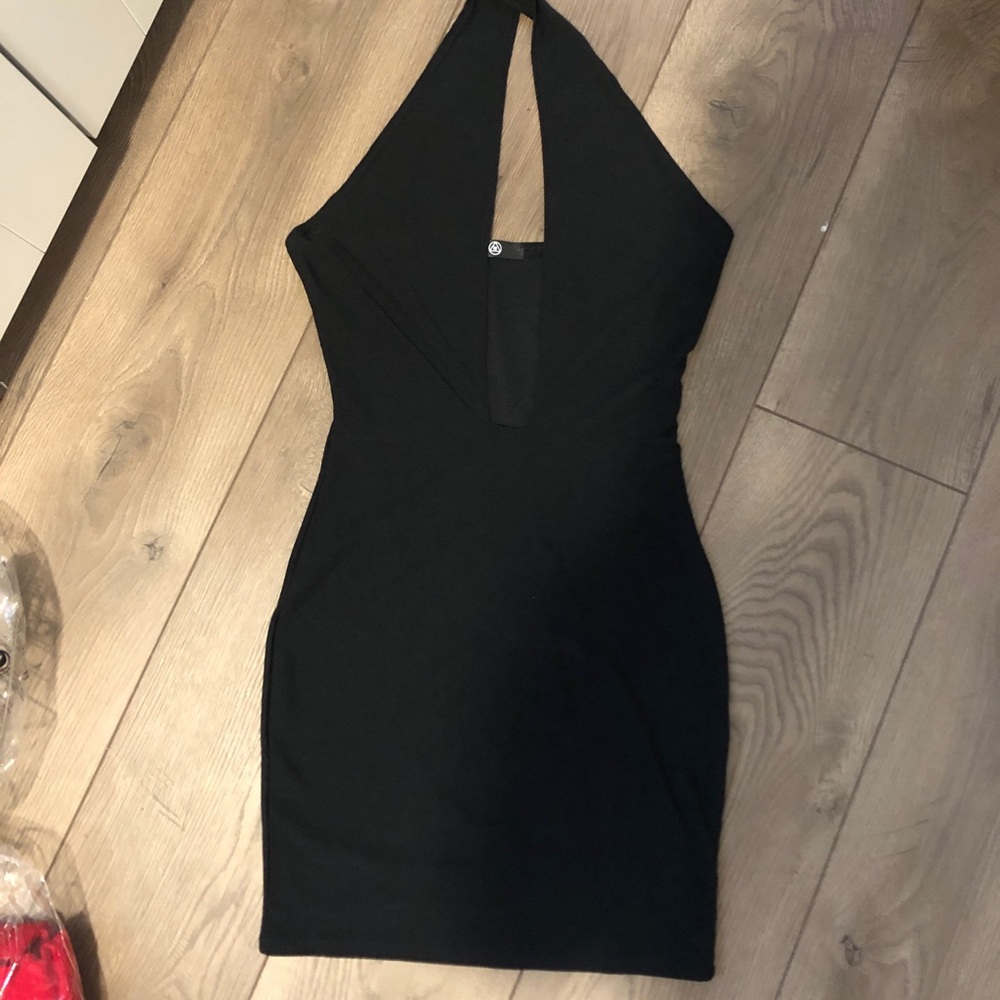 Missguided Black Mini dress